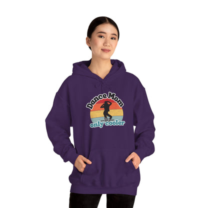 Dance Mom Hoodie – Retro Graphic Unisex Heavy Blend™ Sweatshirt for Proud Dance Moms – Fun Gift for Dance Recitals & Holidays