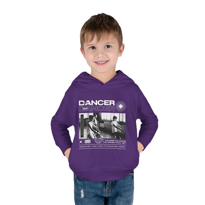 “Dancer” Toddler Pullover Hoodie – Streetwear-Inspired Ballet Class Graphic Sweatshirt for Kids”