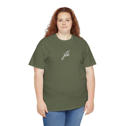 “Jeté” Official Embroidered Logo -Classic Dance Tee for Ballet & Dance Enthusiasts | Unisex Heavy Cotton™ T-Shirt