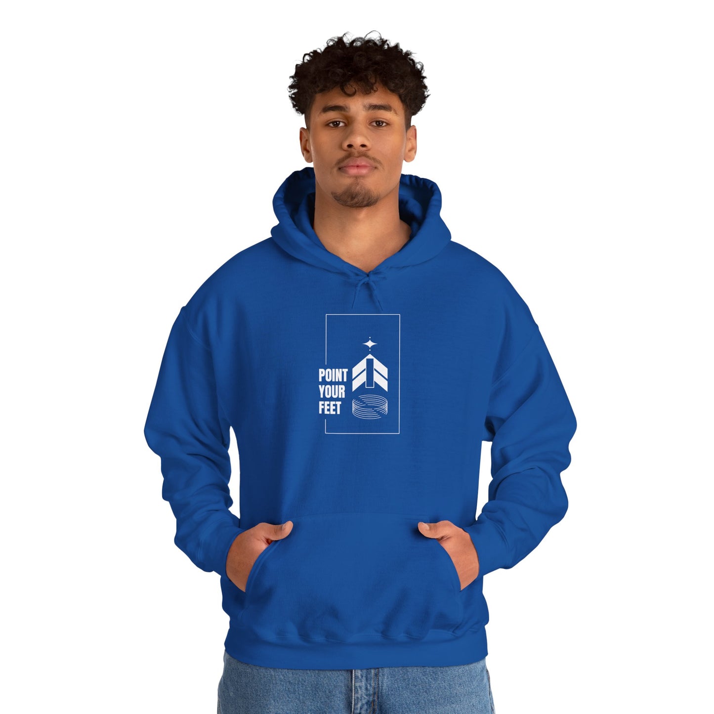 "Point Your Feet" Streetwear Dance Hoodie – Unisex Heavy Blend™ Hooded Sweatshirt for Dancers & Ballet Lovers