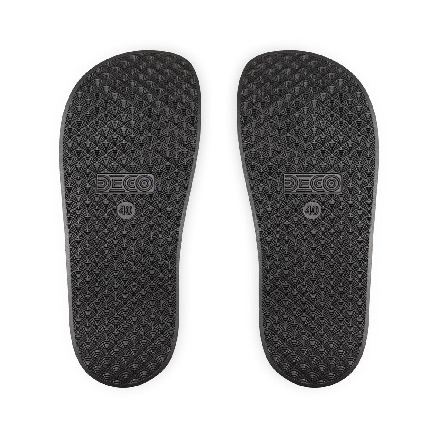 WOMEN'S SIZES - “Jeté” Official Logo Dance -Inspired Custom Footwear | Women’s Sandal Slides with Removable Straps