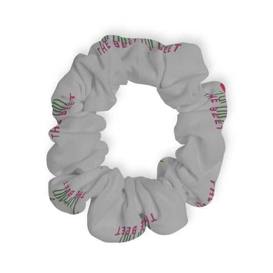 "Turnip the Beet” Scrunchie – Funny Dance Pun Hair Accessory with Cute Pepper Graphic