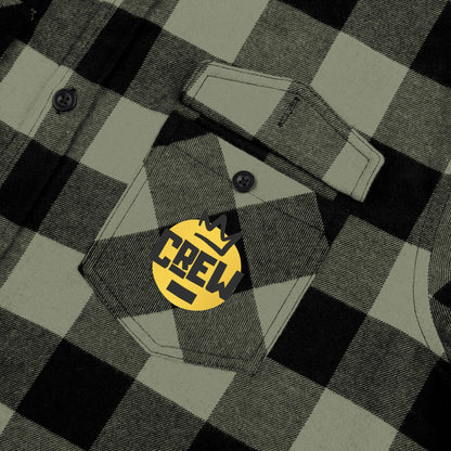 "Full Out" Flannel Shirt – Unisex Streetwear Style Button-Up from the Full Out Premium Collection