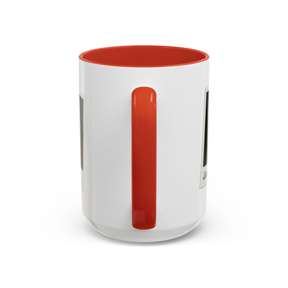 "Shake It Like a..." Accent Coffee Mug – Fun Dance Quote Ceramic Mug for Dancers and Music Lovers