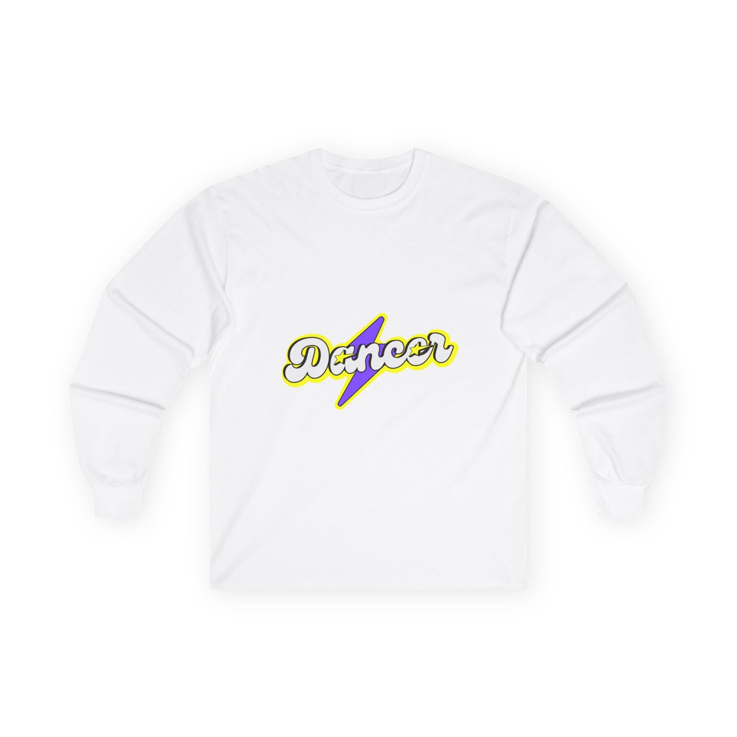 "Dancer" Unisex Long Sleeve Tee – Superhero-Inspired Graphic Dance Shirt for Performers, Instructors & Studio Heroes