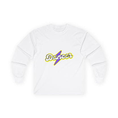 "Dancer" Unisex Long Sleeve Tee – Superhero-Inspired Graphic Dance Shirt for Performers, Instructors & Studio Heroes