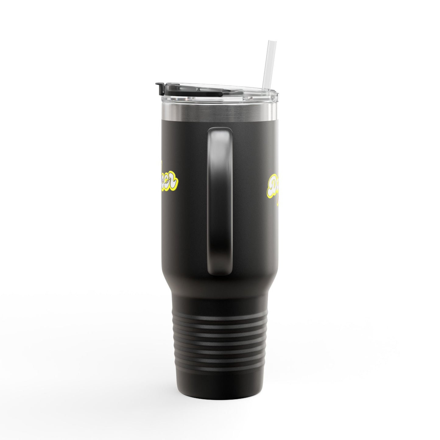 "Dancer" Superhero 40oz Insulated Travel Mug – Bold Stainless Steel Tumbler for Dance Lovers