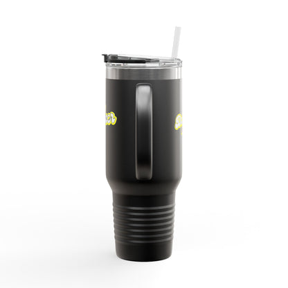 "Dancer" Superhero 40oz Insulated Travel Mug – Bold Stainless Steel Tumbler for Dance Lovers