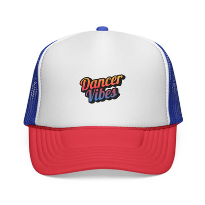 "Dancer Vibes" Trucker Hat – Colorful Unisex Dance-Themed Cap for Performers, Instructors & Dance Lovers