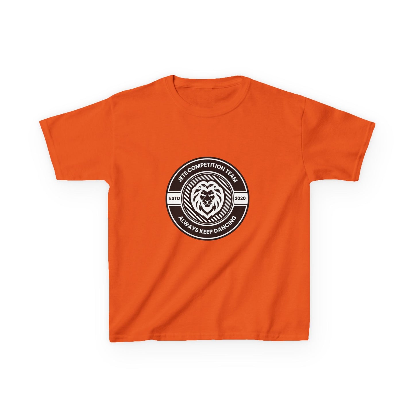"Jeté Competition Team – Always Keep Dancing" Collegiate Graphic Tee - Youth Dance Team T-Shirt