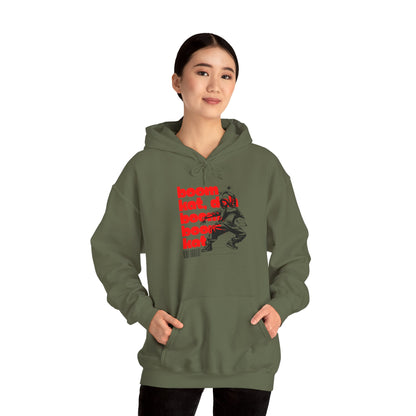 “Boom Kat” Hoodie – Unisex Hooded Sweatshirt with Bold Streetwear-Inspired Dance Graphic