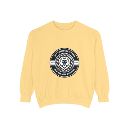 "Jeté Competition Team – Always Keep Dancing" Unisex Lightweight Crewneck Sweatshirt – Collegiate-Inspired Dance Team Pullover for Dancers & Studio Spirit Wear