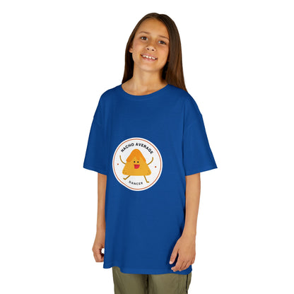 "Nacho Average Dancer" Youth Dance T-Shirt – Cute Nacho Graphic Tee for Kids Who Love to Dance