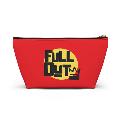 "Full Out" Makeup Bag – Streetwear-Inspired Dance Graphic – Bold Dance-Themed Zipper Pouch for Cosmetics, Accessories & Travel Essentials