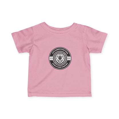 "Jeté Competition Team – Always Keep Dancing" Infant Fine Jersey Tee – Collegiate-Inspired Baby Dance T-Shirt for Future Performers