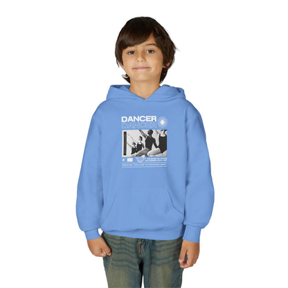 “Dancer” Young Ballet Dancers at the Barre Graphic | Unisex Youth Hoodie – Streetwear-Inspired Ballet Dance Hoodie for Kids & Aspiring Dancers