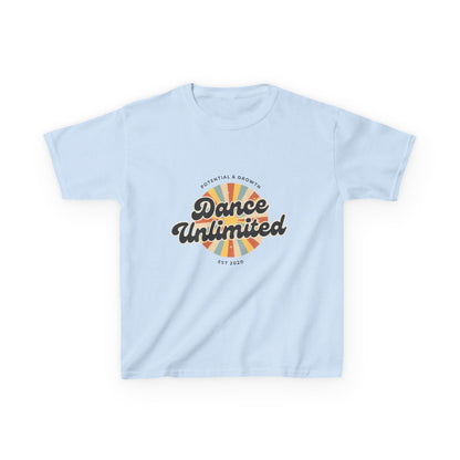 “Dance Unlimited: Potential & Growth” Retro Graphic T-Shirt for Kids – Motivational Dance Shirt - Youth Dance Inspiration Tee