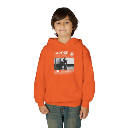 “Tapper” Tap Shoes Streetwear Graphic | Unisex Youth Hoodie – Tap Dance Hoodie for Kids & Young Performers