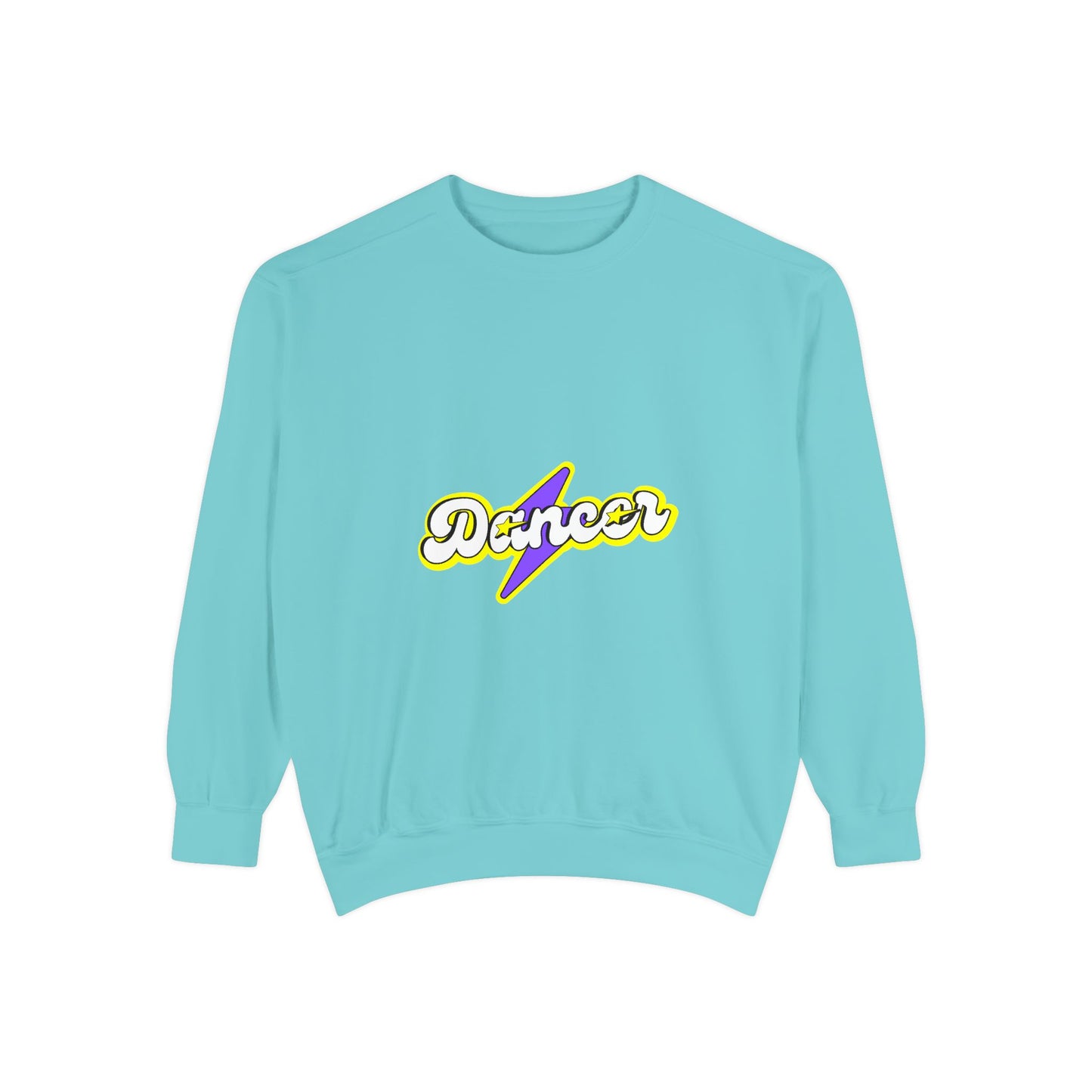 "Dancer" Unisex Lightweight Crewneck Sweatshirt – Superhero-Inspired Graphic Pullover for Dance Lovers & Performers