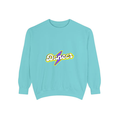 "Dancer" Unisex Lightweight Crewneck Sweatshirt – Superhero-Inspired Graphic Pullover for Dance Lovers & Performers