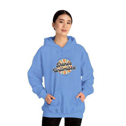 "Dance Unlimited – Potential & Growth" Retro Unisex Hoodie  Dance-Inspired Sweatshirt