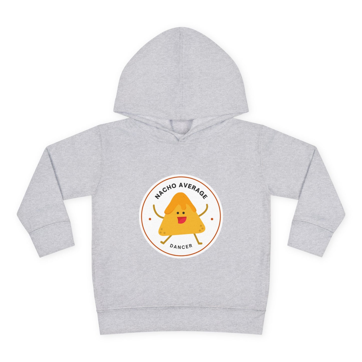 "Nacho Average Dancer" Pullover Fleece Sweatshirt with Cute Nacho Graphic | Funny Dance Gift for Kids - Toddler Dance Hoodie