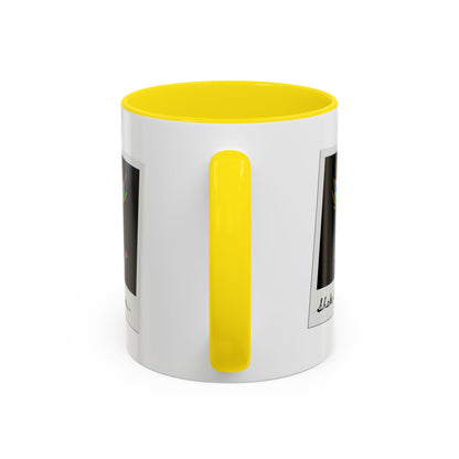 "Shake It Like a..." Accent Coffee Mug – Fun Dance Quote Ceramic Mug for Dancers and Music Lovers