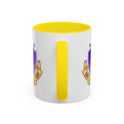 "Jeté Dance Gear Estd 2025" Accent Coffee Mug – Collegiate Style Ceramic Mug for Dancers and Studio Pride