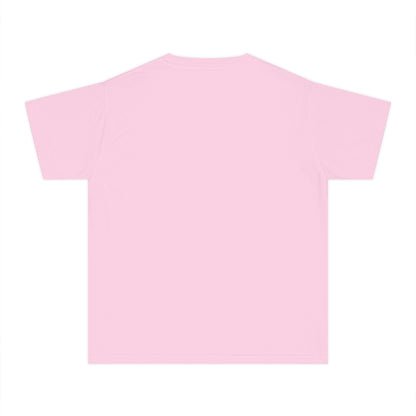 “Dance Mode On" Comfort Colors Youth Midweight  T-Shirt – Pastel Stars & Smiley Face Dance Graphic Tee for Kids