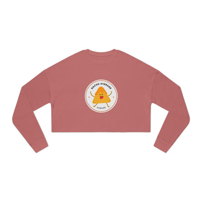 "Nacho Average Dancer" Women’s Cropped Dance Sweatshirt – Cute Nacho Graphic | Funny Dance Gift for Her