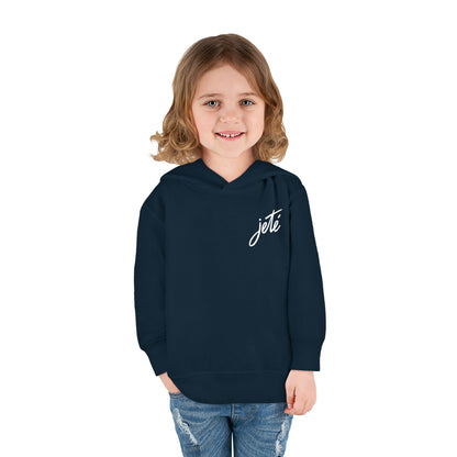 “Jeté” Official  Logo | Ballet & Dance Hoodie for Kids & Young Dance Enthusiasts - Toddler Pullover Hoodie