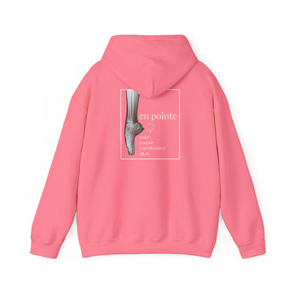 "I Dance En Pointe" Unisex Hoodie – Ballet-Themed Personalized Hoodie for Teens and Adults Featuring X-Ray Foot Design