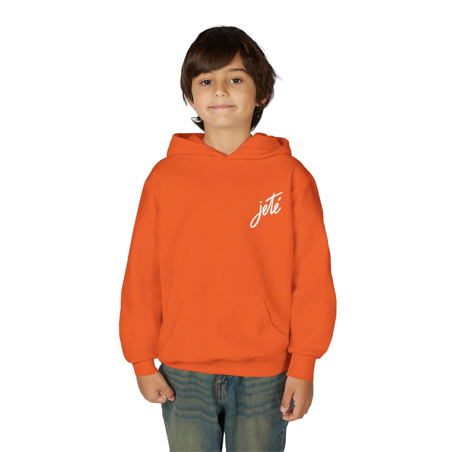 “Jeté” Official Embroidered Logo - Unisex Youth Hoodie | Classic Dance Hoodie for Kids & Young Ballet Enthusiasts