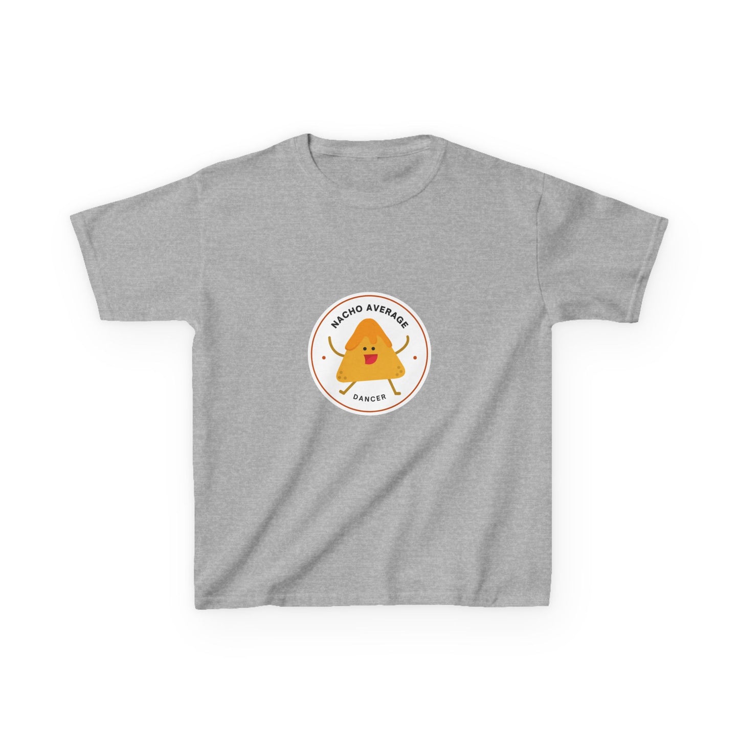 "Nacho Average Dancer" Youth Dance T-Shirt – Cute Nacho Graphic Tee for Kids Who Love to Dance