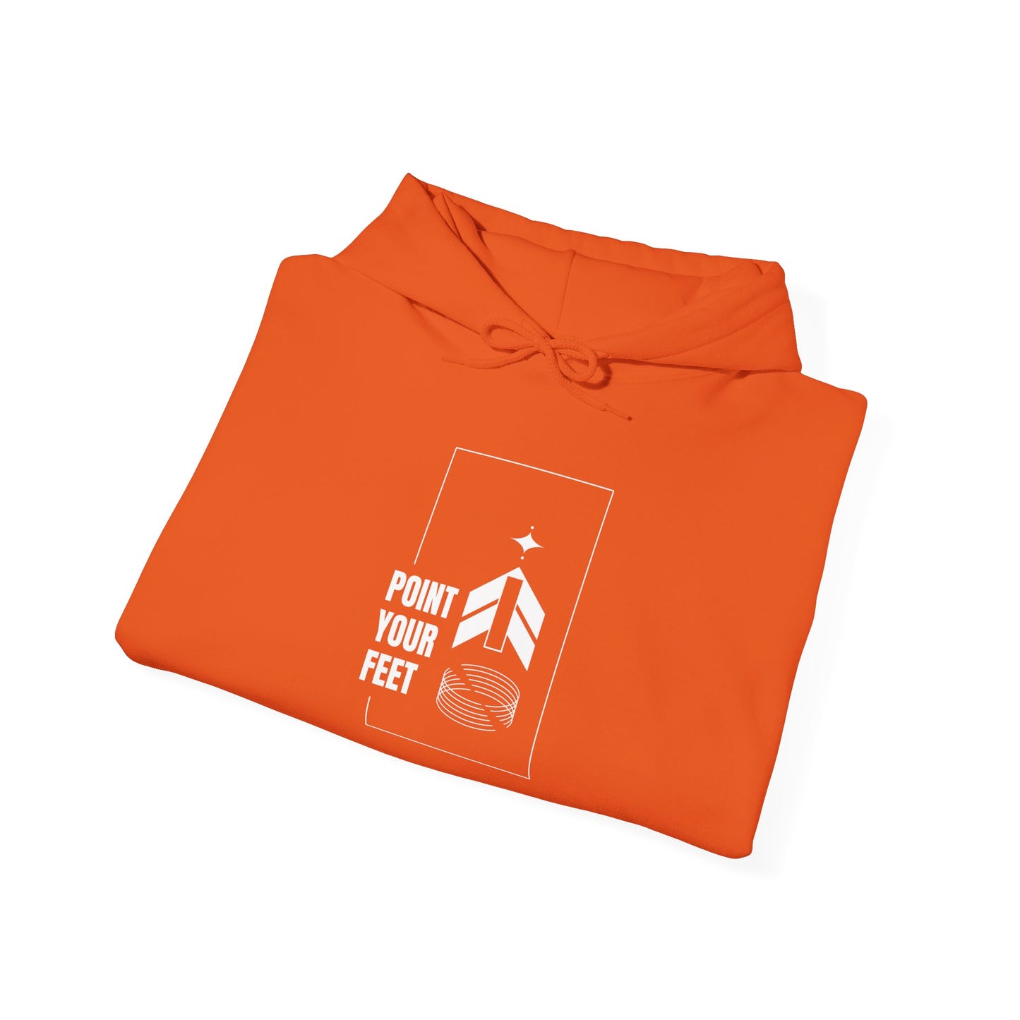 "Point Your Feet" Streetwear Dance Hoodie – Unisex Heavy Blend™ Hooded Sweatshirt for Dancers & Ballet Lovers