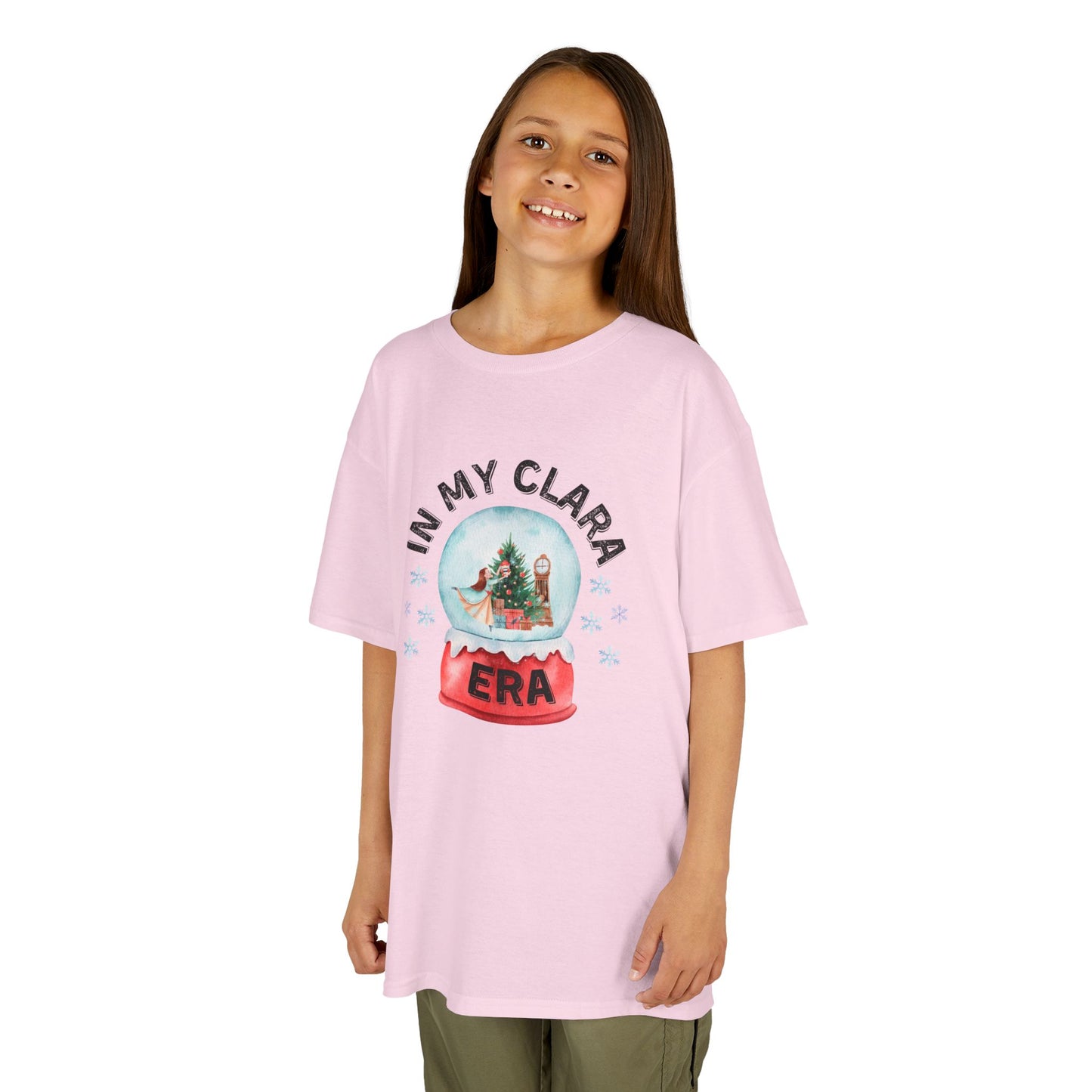 “In My Clara Era” YOUTH T-shirt – Ballet Nutcracker Tee for Kids | Youth Heavy Blend Dance Apparel