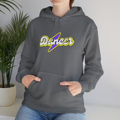 "Dancer" Superpower Unisex Hoodie – Superhero-Inspired Dance Graphic Sweatshirt