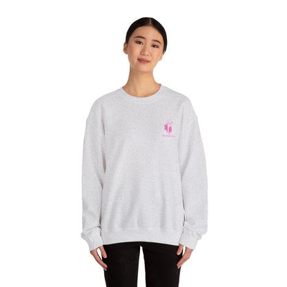 “Sugar Plum Fairy” Back Print ADULT Sweatshirt + “Nutcracker 2025” Front – Unisex Heavy Blend Crewneck | Ballet Holiday Dance Apparel