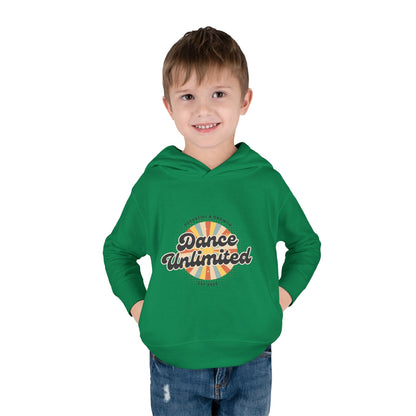 “Dance Unlimited - Potential & Growth” Toddler Fleece Hoodie – Retro Dance Graphic Sweatshirt