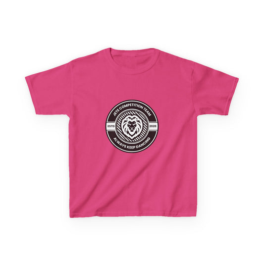 "Jeté Competition Team – Always Keep Dancing" Collegiate Graphic Tee - Youth Dance Team T-Shirt