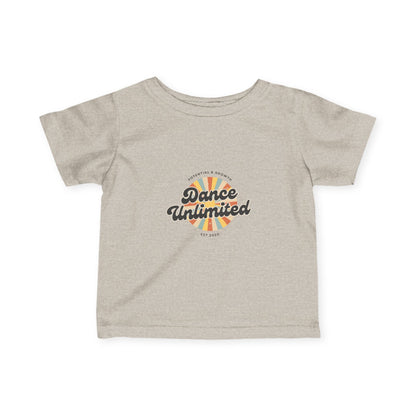 "Dance Unlimited – Potential & Growth" Infant Fine Jersey Tee – Retro Dance Graphic Baby T-Shirt for Inspired Little Performers