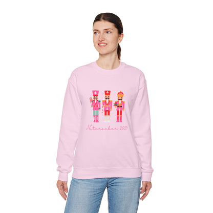 “Nutcracker 2025” ADULT Sweatshirt – Unisex Heavy Blend Crewneck | Ballet Holiday Dance Sweatshirt for Dancers