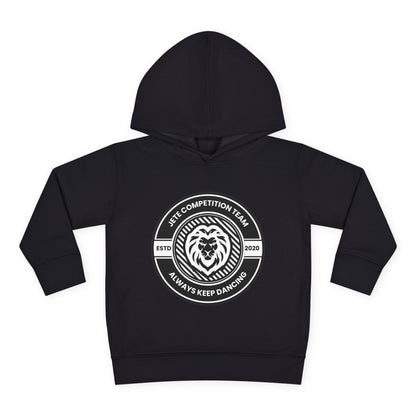 “Jeté Competition Team: Always Keep Dancing” Toddler Pullover Fleece Hoodie – Collegiate Dance Graphic |  Sweatshirt for Kids