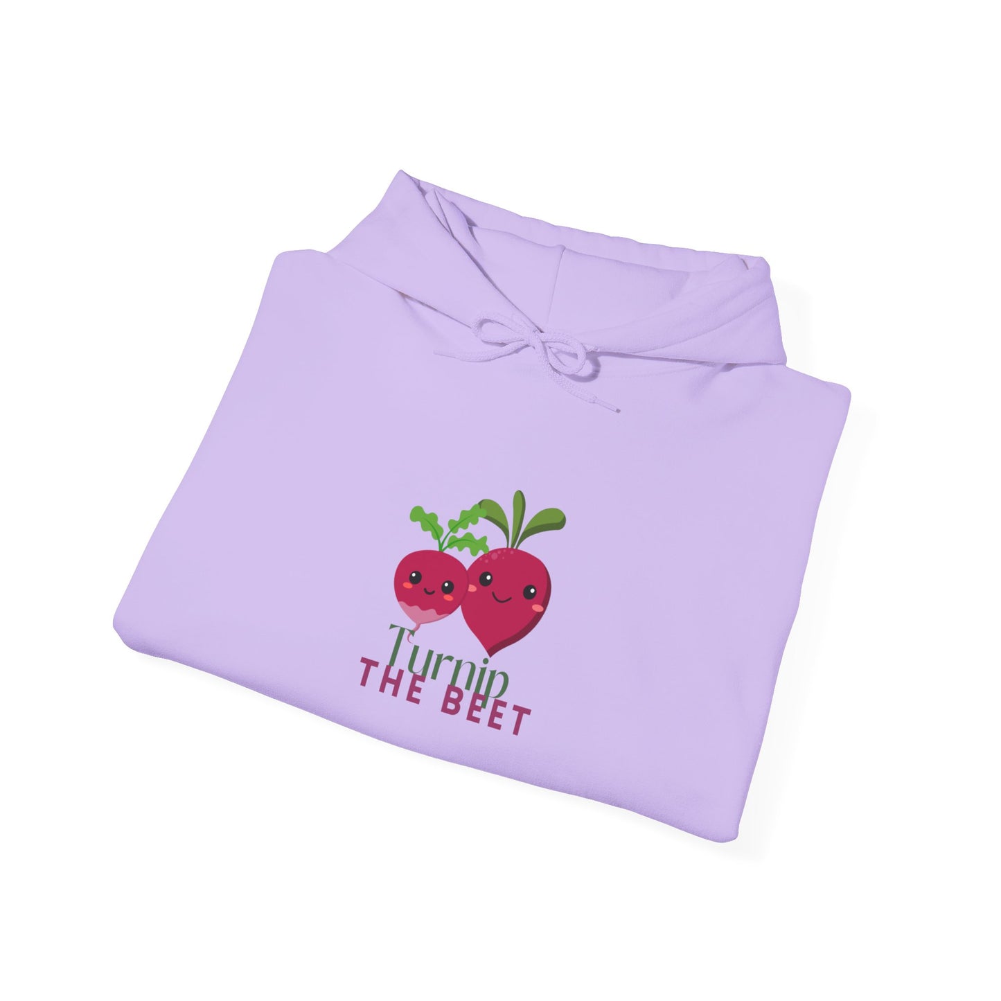 "Turnip the Beet" Unisex Hooded Sweatshirt – Funny Dance Pun Hoodie with Cute Veggie Graphic | Cozy Gift for Dancers & Foodie Fans