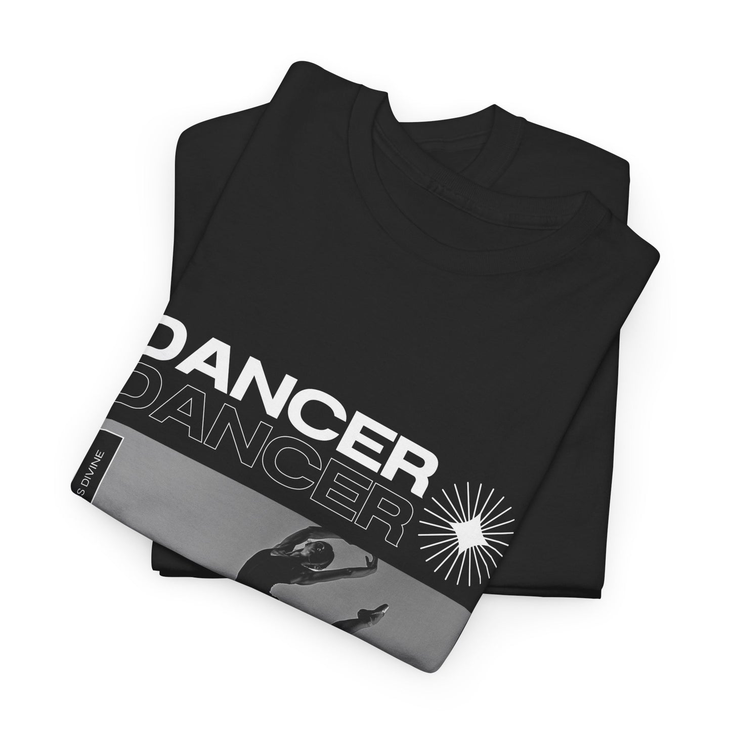 “Dancer” Mottos Streetwear Tee – Unisex Heavy Cotton Dance T-Shirt with Bold Graphic