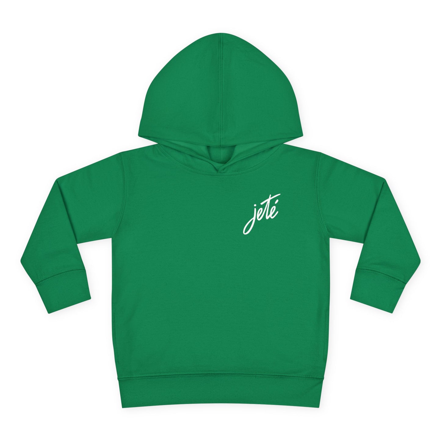 “Jeté” Official  Logo | Ballet & Dance Hoodie for Kids & Young Dance Enthusiasts - Toddler Pullover Hoodie