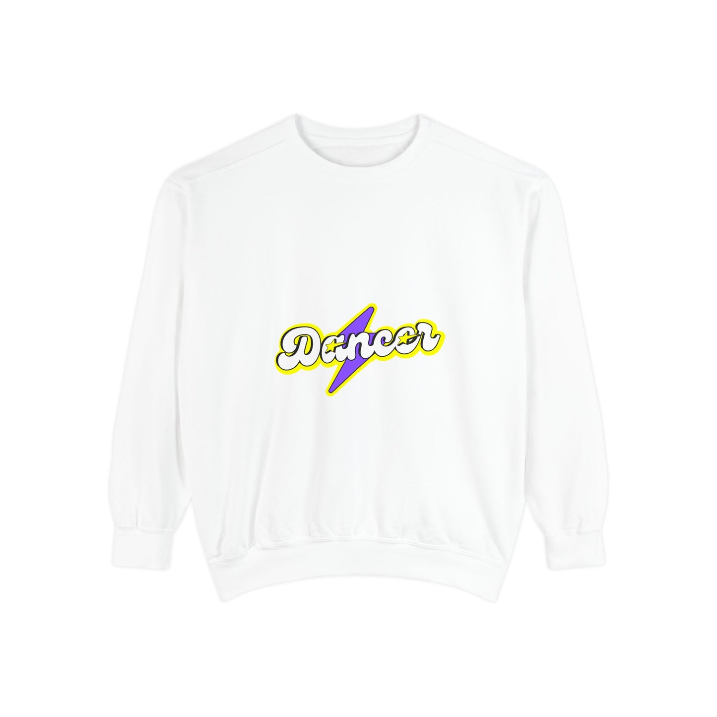 "Dancer" Unisex Lightweight Crewneck Sweatshirt – Superhero-Inspired Graphic Pullover for Dance Lovers & Performers