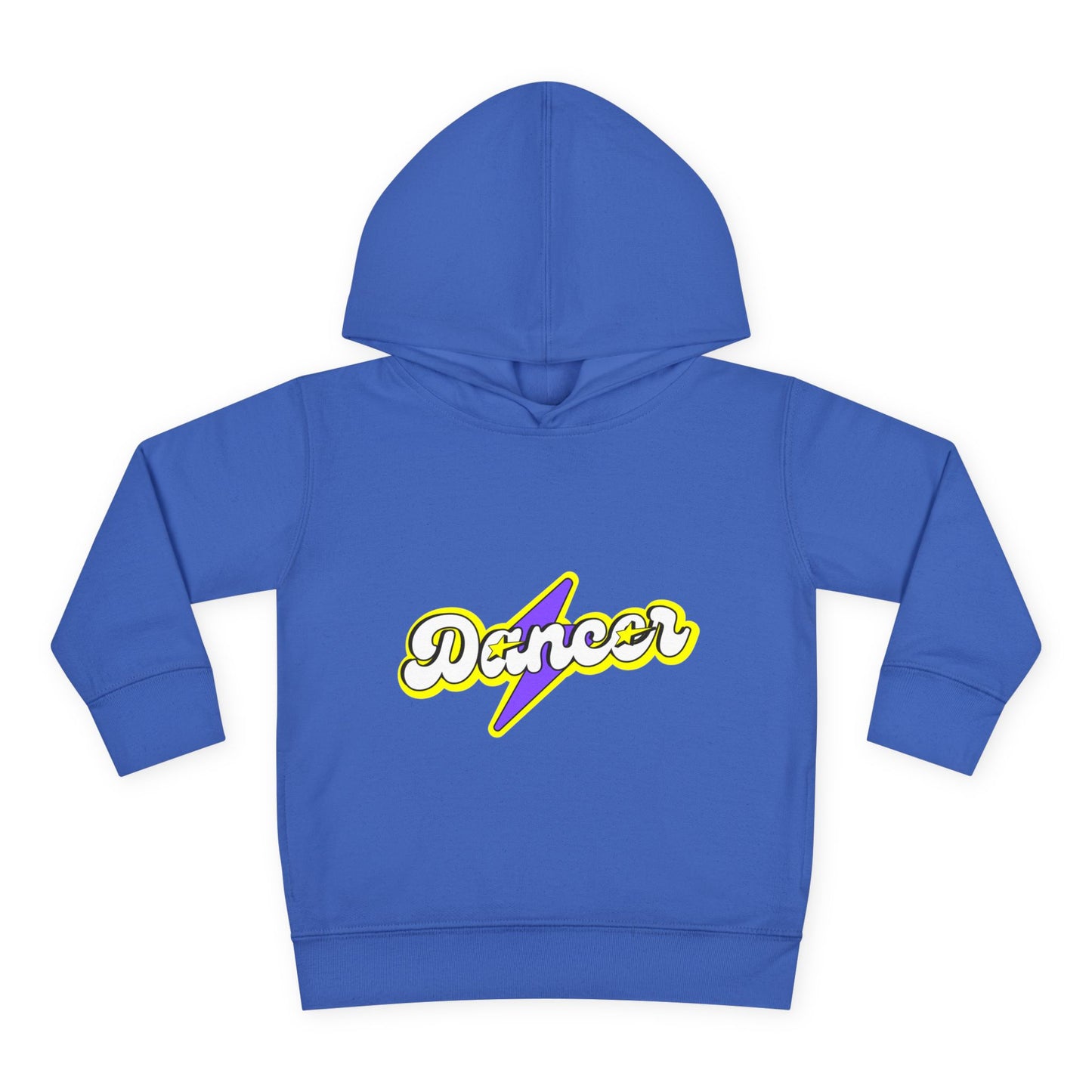 "Dancer" Superhero Toddler Pullover Fleece Hoodie – Cozy Dance-Themed Sweatshirt for Kids