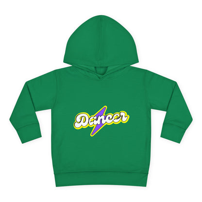 "Dancer" Superhero Toddler Pullover Fleece Hoodie – Cozy Dance-Themed Sweatshirt for Kids