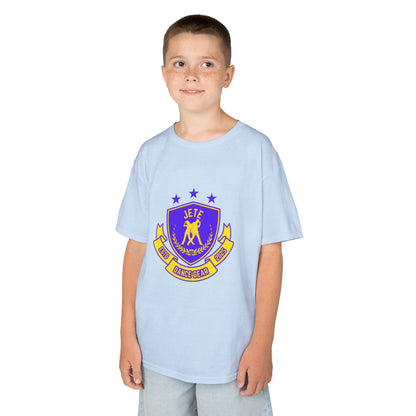 "Jeté Dance Gear" Youth Short Sleeve Tee – Collegiate-Inspired Dancer Graphic Shirt for Kids